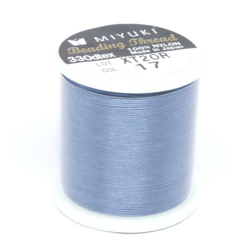 Hilo Miyuki B Ø = 0,18mm - 50 Metros Color Dark Blue nº17 - - Crystaldreams Abalorios