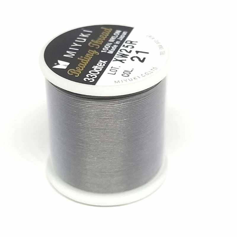 Hilo Miyuki B Ø = 0,18mm - 50 Metros Color Earl Grey nº21 - - Crystaldreams Abalorios