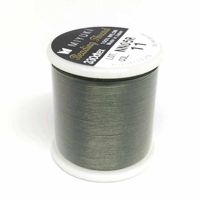 Hilo Miyuki B Ø = 0,18mm - 50 Metros Color Green nº11 - - Crystaldreams Abalorios