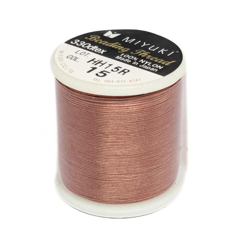 Hilo Miyuki B Ø = 0,18mm - 50 Metros Color Nutmeg nº15 - - Crystaldreams Abalorios