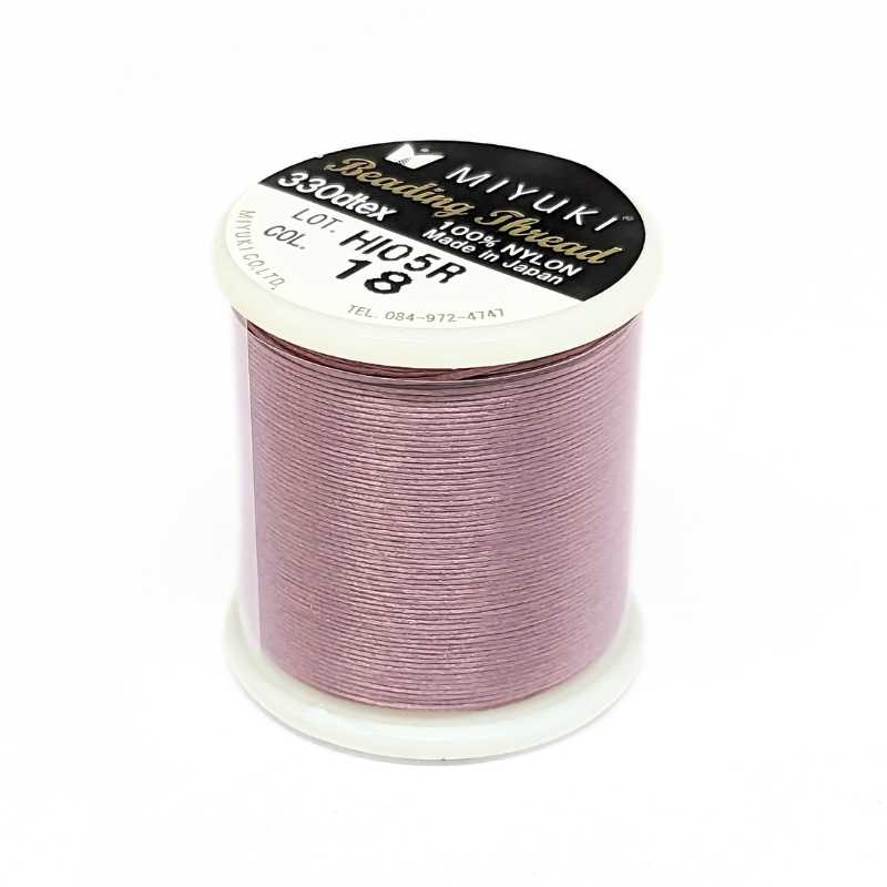 Hilo Miyuki B Ø = 0,18mm - 50 Metros Color Rose nº18 - - Crystaldreams Abalorios