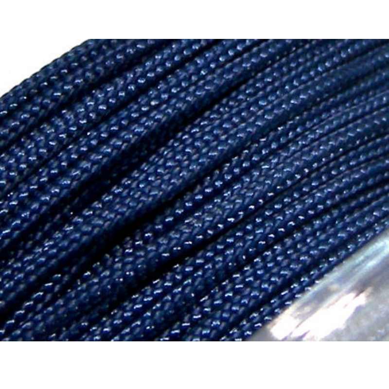 Hilo Nylon Trenzado europeo Griffin -1mm- Dark Blue x 1m. - - Crystaldreams Abalorios