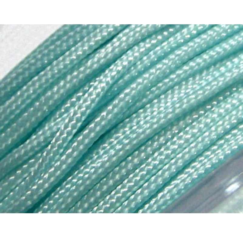 Hilo Nylon Trenzado europeo Griffin -1mm- Turquoise x 1m. - - Crystaldreams Abalorios