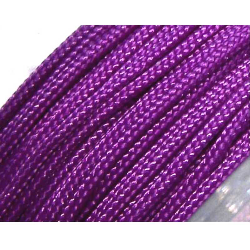 Hilo Nylon Trenzado europeo Griffin 1,5mm Amethyst x 1m. - - Crystaldreams Abalorios