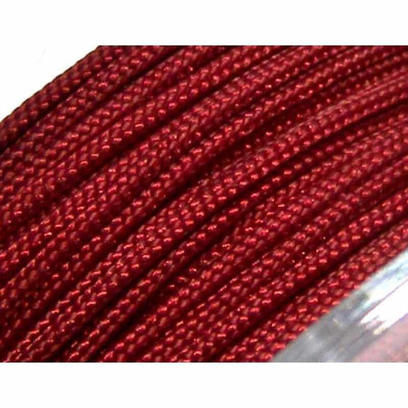 Hilo Nylon Trenzado europeo Griffin 1,5mm Garnet x 1m. - - Crystaldreams Abalorios