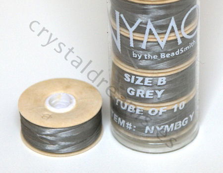 Hilo Nymo B 66metros Color: Grey - - Crystaldreams Abalorios