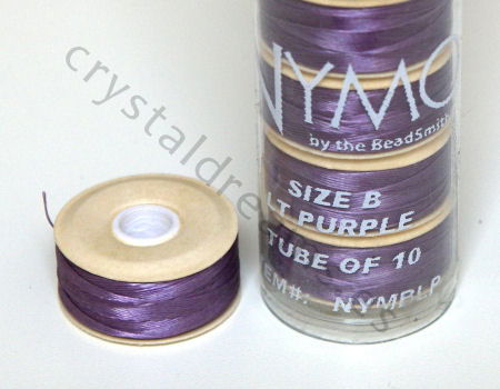 Hilo Nymo B 66metros Color: Light Purple - - Crystaldreams Abalorios