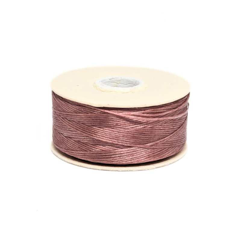 Hilo Nymo B 66metros Color: Rose Mauve - - Crystaldreams Abalorios