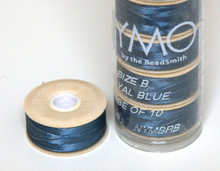 Hilo Nymo B 66metros Color: Royal Blue - - Crystaldreams Abalorios