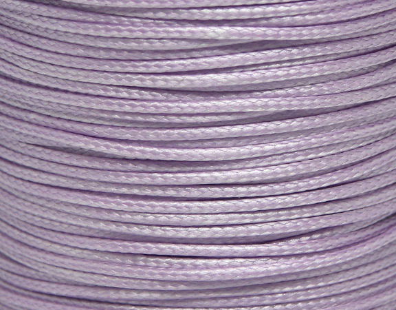 Hilo Poliester Encerado 1mm x 1 metros Plum - - Crystaldreams Abalorios