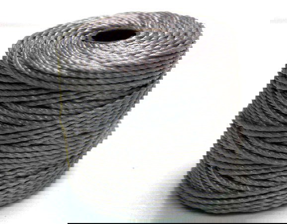 Hilo S-Lon 400 (Superlon) Bobina 32 metros - Color: Silver - - Crystaldreams Abalorios