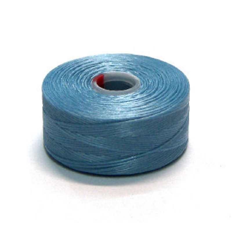 Hilo S-Lon D 0,11mm Bobina 73 metros - Color: Light Blue - - Crystaldreams Abalorios