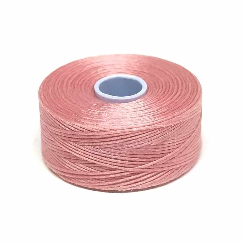 Hilo S-Lon D 0,11mm Bobina 73 metros - Color: Rose - - Crystaldreams Abalorios
