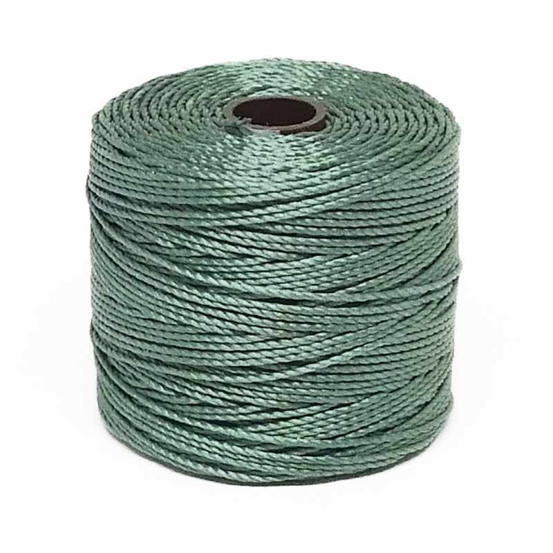 Hilo S-Lon (Superlon) Bobina 70 metros - Color: Celery Green - - Crystaldreams Abalorios