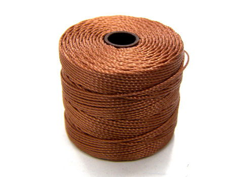Hilo S-Lon (Superlon) Bobina 70 metros - Color: Copper - - Crystaldreams Abalorios