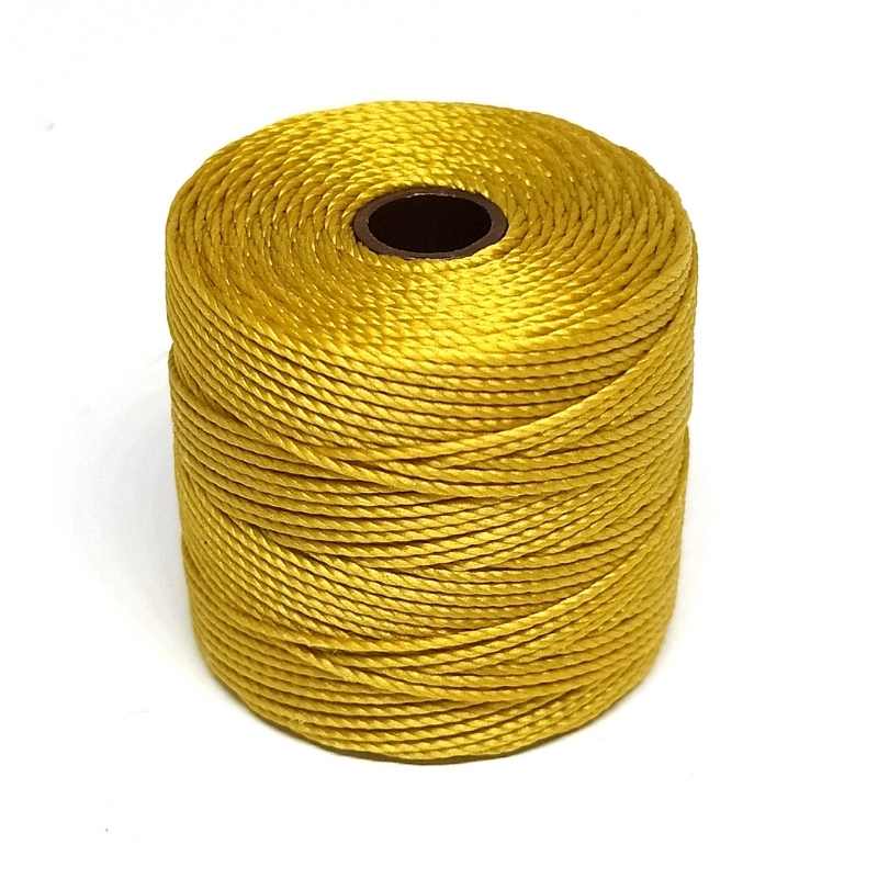 Hilo S-Lon (Superlon) Bobina 70 metros - Color: Light Maize - - Crystaldreams Abalorios