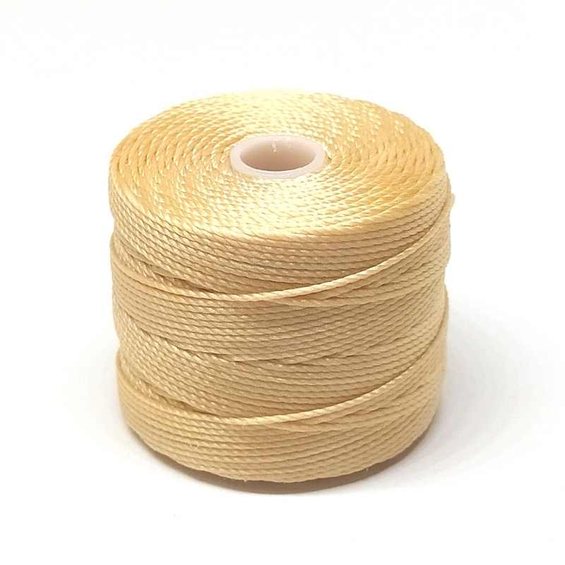 Hilo S-Lon (Superlon) Bobina 70 metros - Color: Light Peach - - Crystaldreams Abalorios