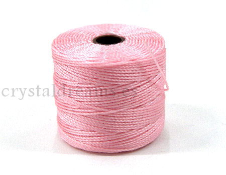 Hilo S-Lon (Superlon) Bobina 70 metros - Color: Light Pink - - Crystaldreams Abalorios