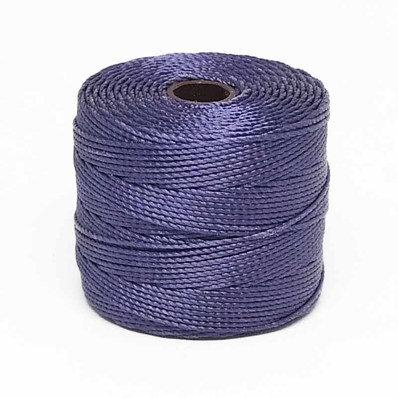 Hilo S-Lon (Superlon) Bobina 70 metros - Color: Medium Purple - - Crystaldreams Abalorios