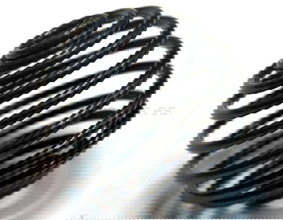 Jaula a muelle para cuentas - 20mm - Black - - Crystaldreams Abalorios