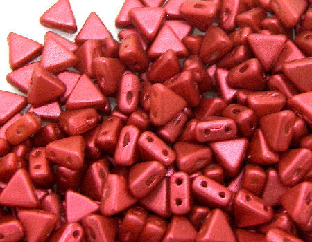 KHEOPS® PAR PUCA® 6 MM - Red Metallic Mate - 5gr. - - Crystaldreams Abalorios
