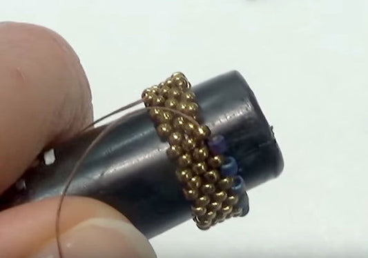 KIT Colgante Miyuki con Peyote Circular - - Crystaldreams Abalorios