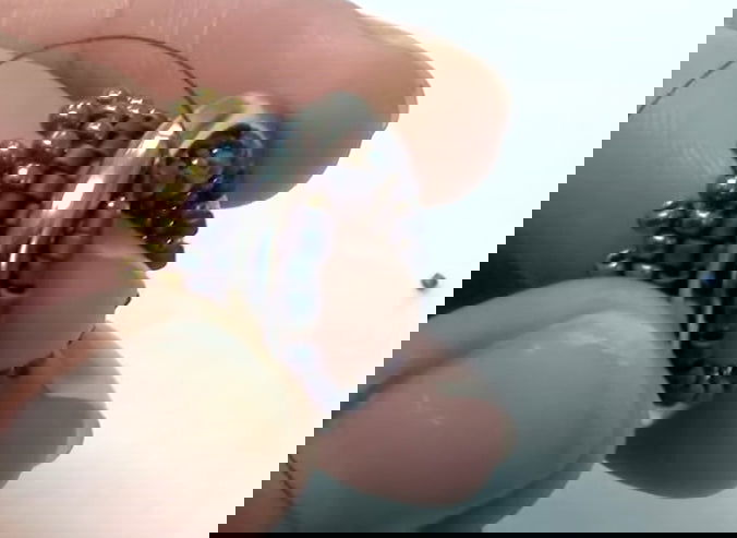 KIT Colgante Miyuki con Peyote Circular - - Crystaldreams Abalorios