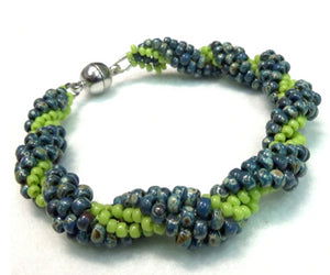 Kit Completo Pulsera Espiral con MIYUKI - - Crystaldreams Abalorios