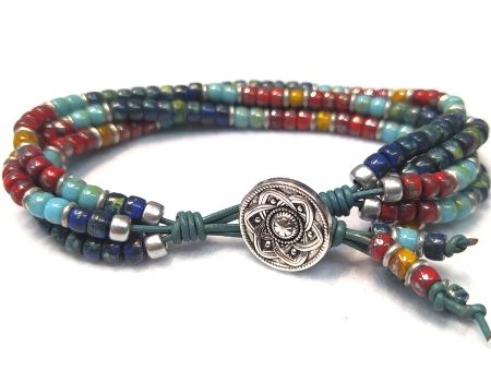 Kit Pulsera Boho Chick - África - - Crystaldreams Abalorios