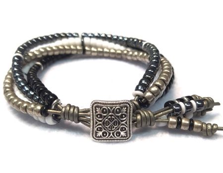 Kit Pulsera Boho Chick - Antártika - - Crystaldreams Abalorios