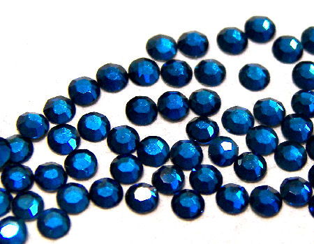 MC CHATON MAXIMA ROSE SS6 - 50 pcs. - CAPRI BLUE - - Crystaldreams Abalorios