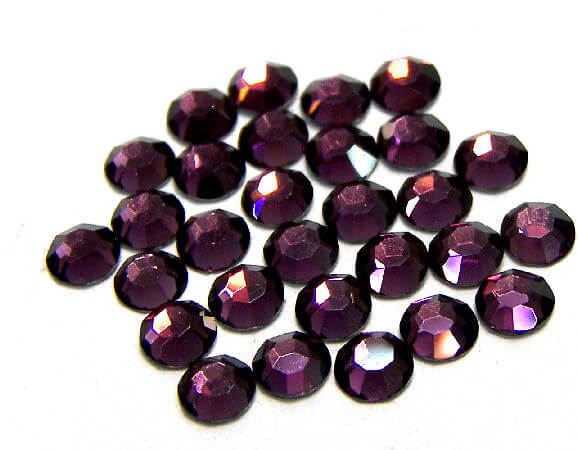 MC CHATON MAXIMA ROSE SS6 - 50 pcs. - Col: AMETHYST - - Crystaldreams Abalorios