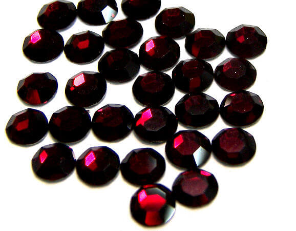 MC CHATON MAXIMA ROSE SS6 - 50 pcs. - Col: SIAM - - Crystaldreams Abalorios