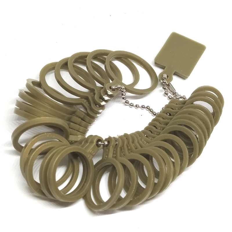 Medidor de dedos color Dorado - - Crystaldreams Abalorios