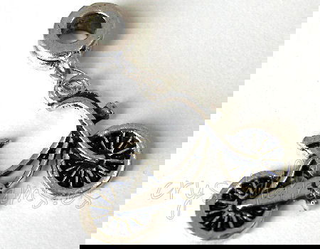 Metal Pendant - Bike - 30x25mm - Agujero: 4mm - - Crystaldreams Abalorios