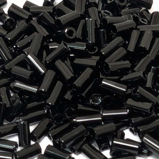 Jet black canutillos