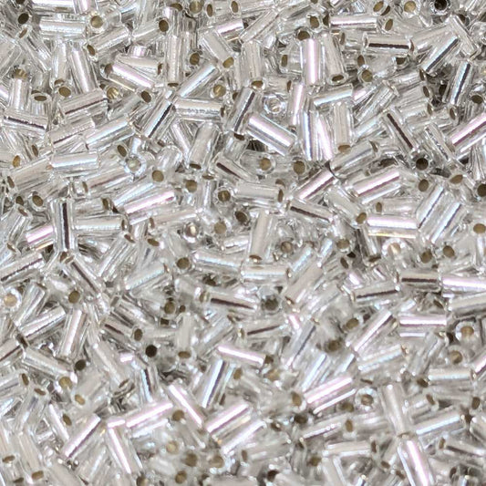 Crystal Silver Lined canutillos