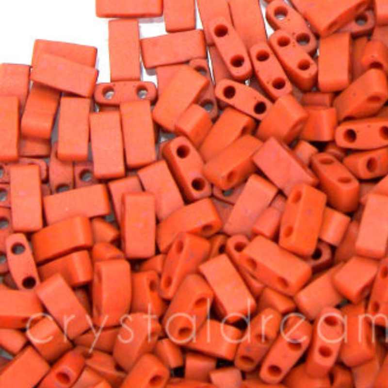 Miyuki Half-Tila - 2,5mm - 2 gr. - Burnt Sienna - - Crystaldreams Abalorios