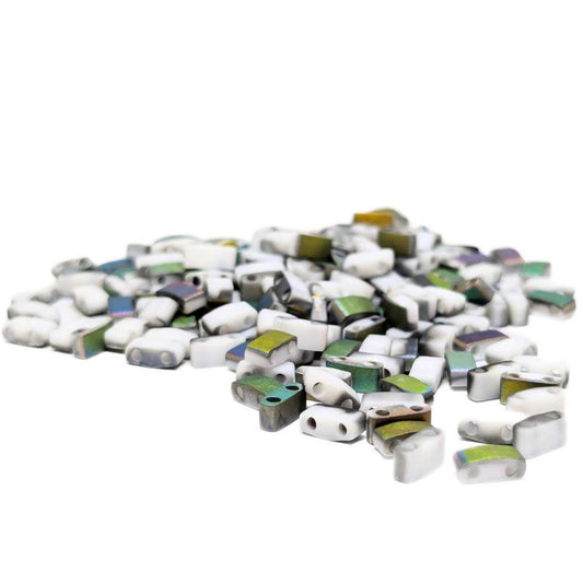 Miyuki Half-Tila 4559 - 2,5mm - 2 gr. Labrador Vitrail Matte -