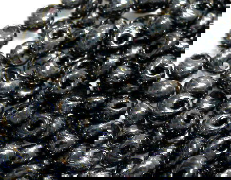 Miyuki Magatama 4mm - 5 gr. - Color: Gunmetal - - Crystaldreams Abalorios