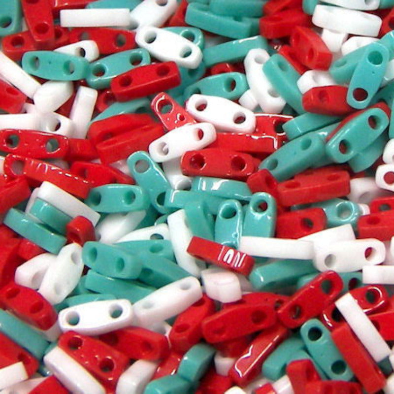 Miyuki Quarter-Tila - 5x1,2x1,9mm - 1 gr. - Mix Ship Ahoy - - Crystaldreams Abalorios