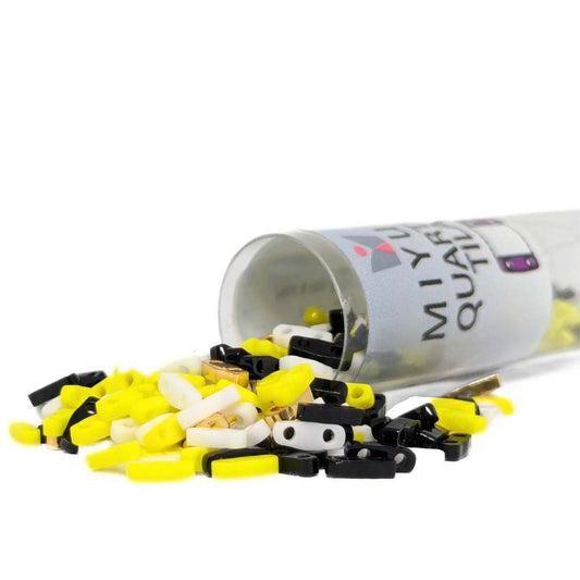 Miyuki Quarter-Tila Mix209 "Queen of the Hive" – Tubo 7,2 gramos -