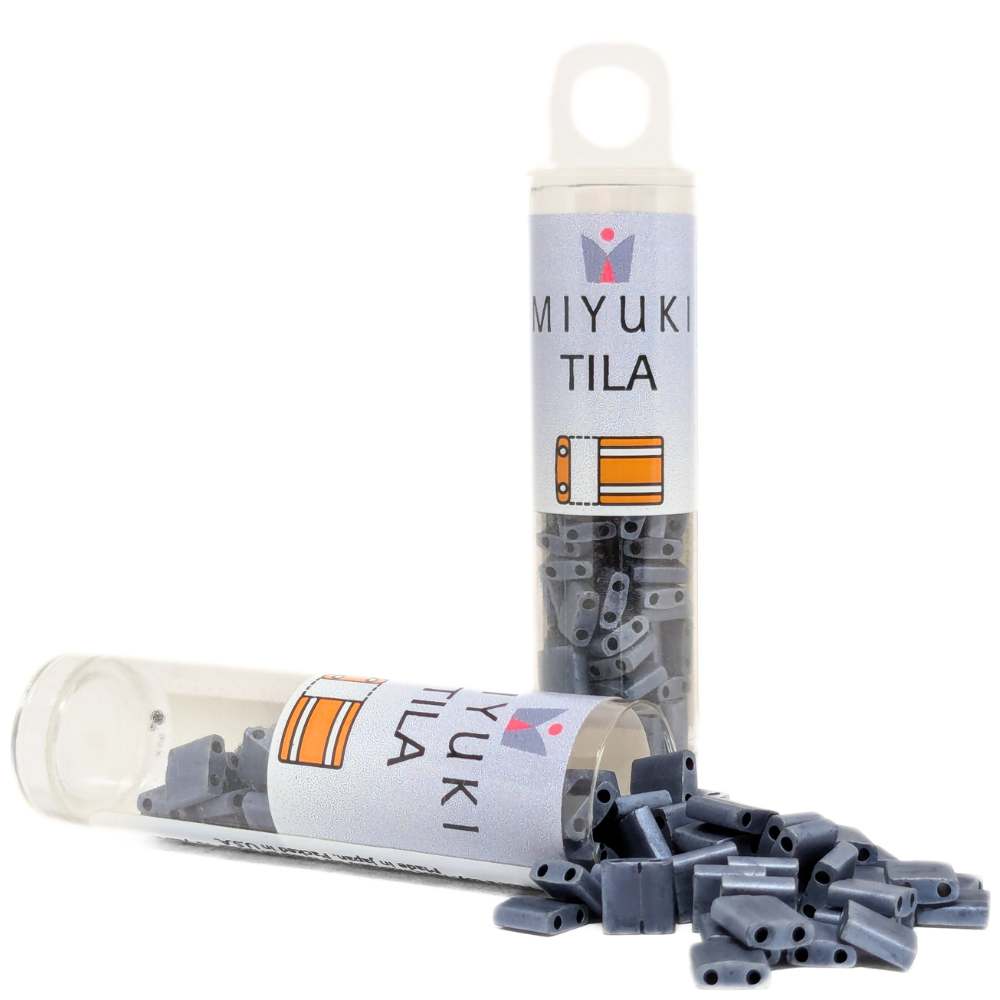 Miyuki Tila 2001 - Gunmetal Matte - Tubo 7,2gr. -