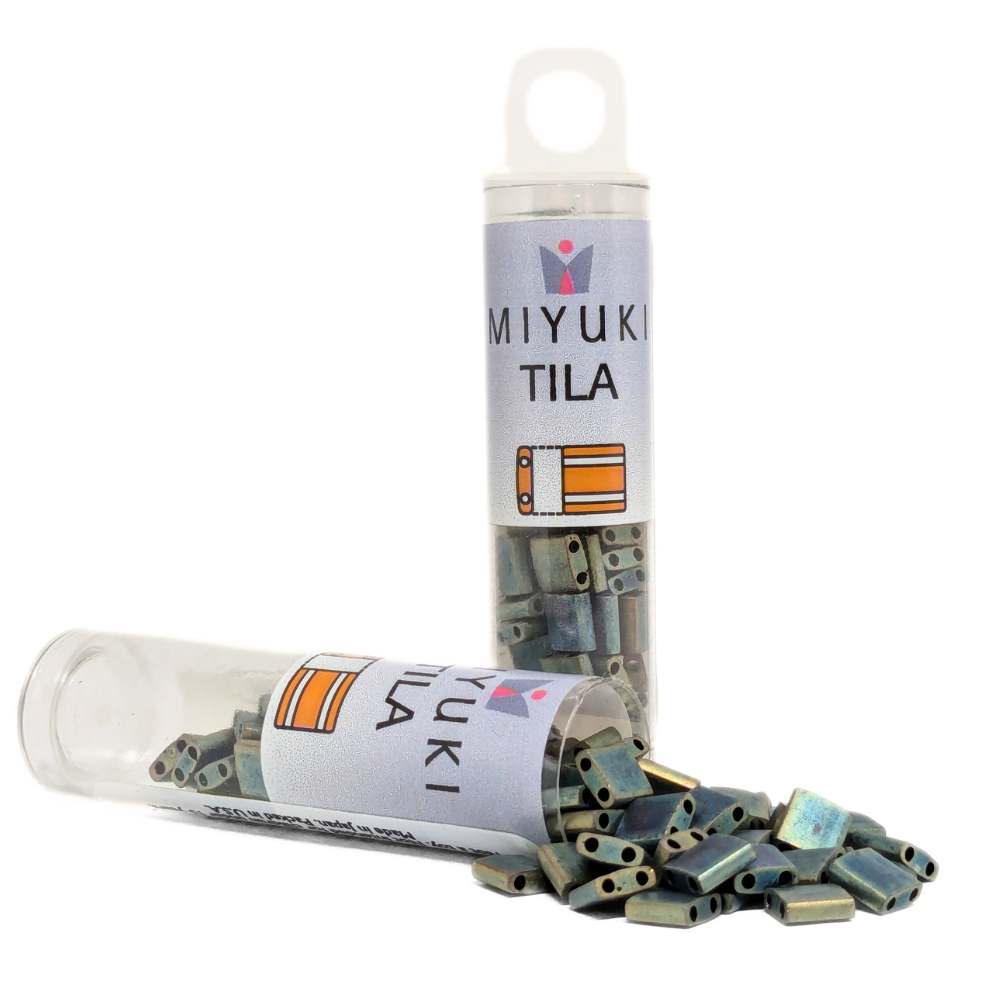Miyuki Tila 2008 - Matte Metallic Patina Iris - Tubo 7,2gr. -