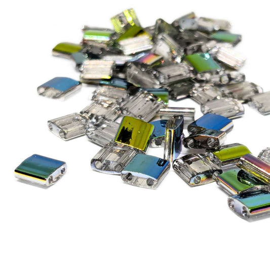 Miyuki Tila 4552 5mm pack 2 gr. - Crystal Vitrail -