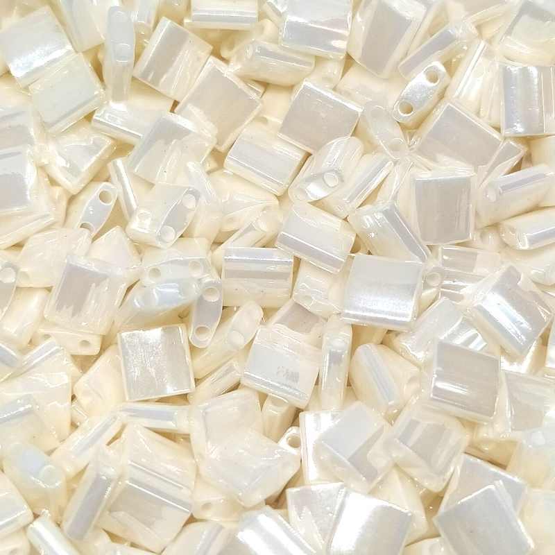 Miyuki Tila 5mm - pack de 2 gr. - Antique Ivory Pearl Ceylon - - Crystaldreams Abalorios