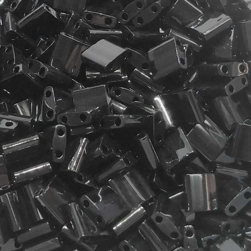 Miyuki Tila 5mm pack de 2 gr. - Black - - Crystaldreams Abalorios