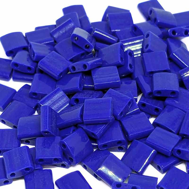 Miyuki Tila 5mm pack de 2 gr. - Opaque Cobalt - - Crystaldreams Abalorios