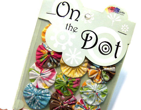 Paquete de Yo-Yos de tela 40mm - 10 unidades Multicolor - - Crystaldreams Abalorios