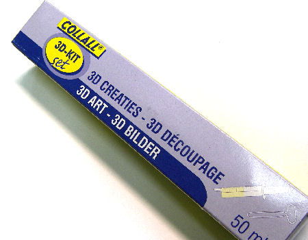 Pegamento Collall - 3D Art, Decoupage - Kit Set - - Crystaldreams Abalorios